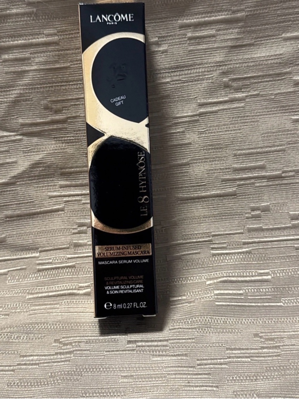 Lancome Le 8 Hypnose Serum-Infused Volumizing Mascara 01 Noir Sculptural 0.27 oz